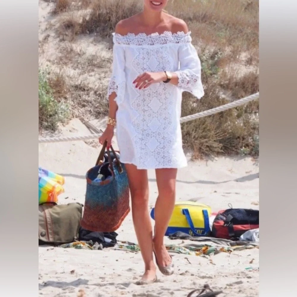Temptation Positano Off-Shoulder Dress - Picture 2 of 13